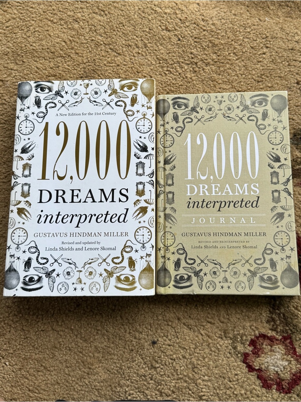 12,000 Dreams Interpreted book and journal set by Gustavus Hindman Miller